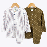 "Star Print Night Suit" Baby Outfit