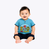 Baby Boys Preschool Zoo Crew T-Shirt & Shorts Set – Summer Outfit