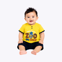 Baby Boys Preschool Zoo Crew T-Shirt & Shorts Set – Summer Outfit