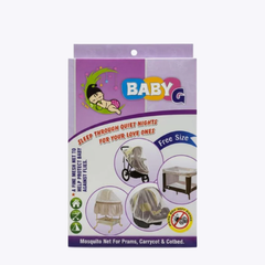 "Baby Safe" Mosquito Net for Prams, Carrycot & Cotbed