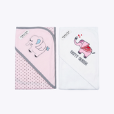 Cute Baby Wrapping Sheets - Elephant Design