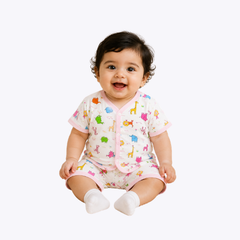 "Animal Kingdom" 3-Piece Baby Outfit for Girls