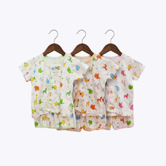 "Animal Kingdom" 3-Piece Baby Outfit for Girls