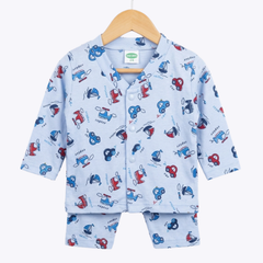 "Car Print Night Suit" Baby Outfit