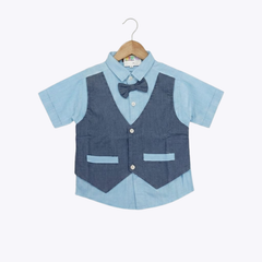 "Classic Bow Vest" Kids T-Shirt