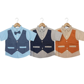 "Classic Bow Vest" Kids T-Shirt