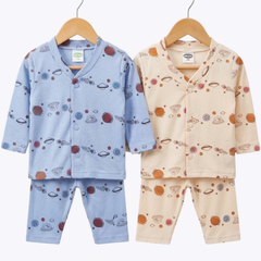 "Space Print Night Suit" Baby Outfit