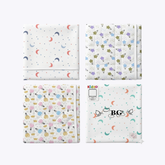 Printed Baby Diaper Changing Sheets – Assorted Designs