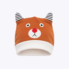 Cute Bear Face Baby Hat