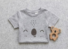 Kids cute gray T-shirt