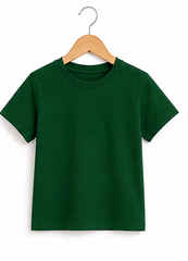 Dark green casual T-shirt