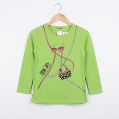 Girls full sleeves shirt