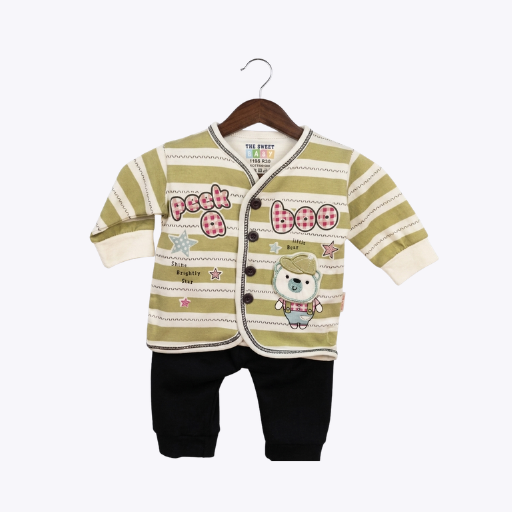 "Peek a Boo" Baby Outfit for Boys