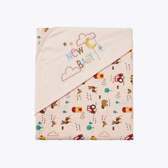 New Baby Embroidered Wrapping Sheet