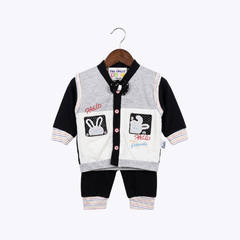 "Hello Friends" Baby Outfit for Boys