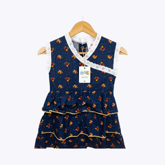 Girls Floral Tiered Frock