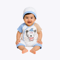 "Bear Buddy" 2-Piece Baby Outfit for Boys
