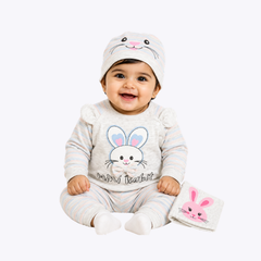 "Mini Rabbit" 3-Piece Baby Outfit for Girls