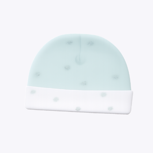 Soft Polka Dot Baby Cap