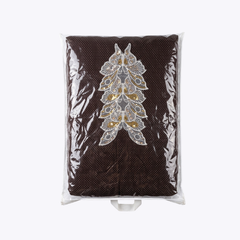 Carry Nest - Black with Floral Embroidery