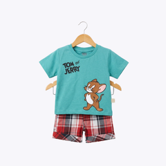 Baby Boys Tom & Jerry T-Shirt & Shorts Set – Summer Outfit