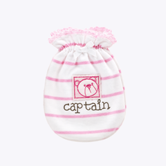 "Captain Bear" Baby Mittens