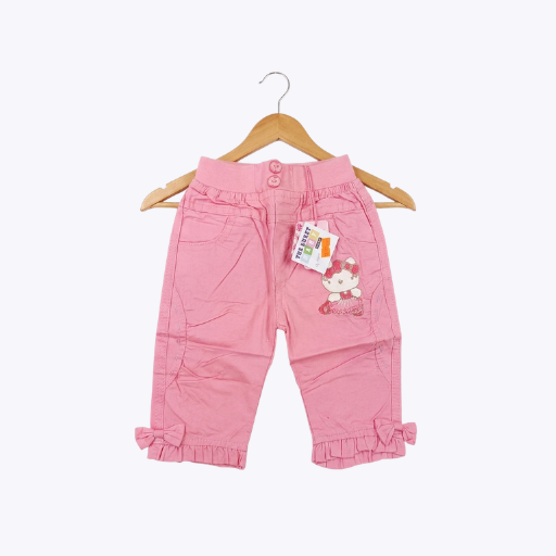 Floral Printed Girl's Shorts & Capris Set - Summer Collection