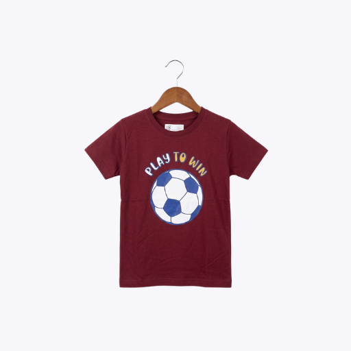 Boys "Play to Win" Football T-Shirt