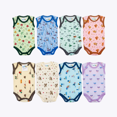 Printed Baby Bodysuits
