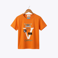 Orange Boys T-Shirt – Aeronautical Challenger Design