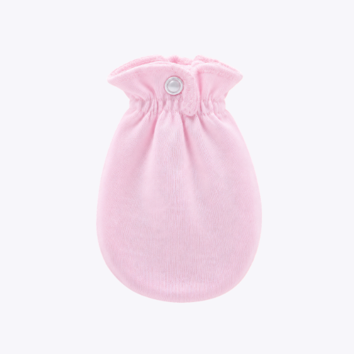"Soft Pink" Baby Mittens