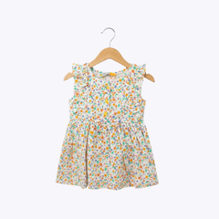Girls Floral Print Frock