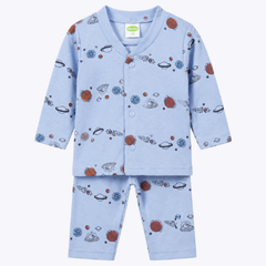 "Space Print Night Suit" Baby Outfit