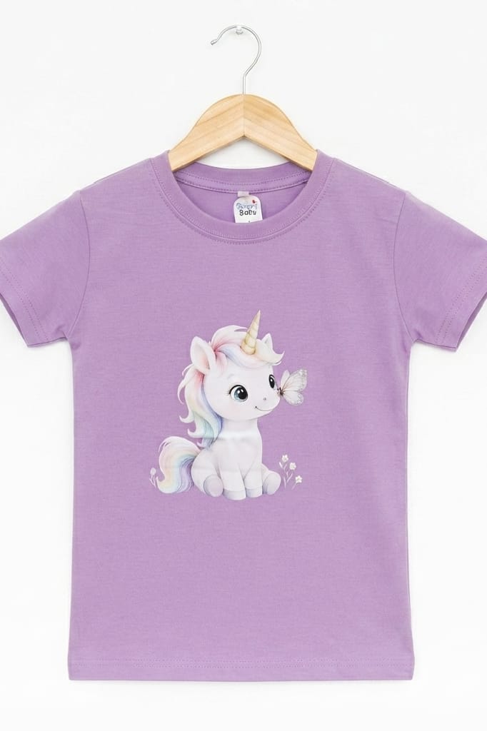 Girls Unicorn T-shirt