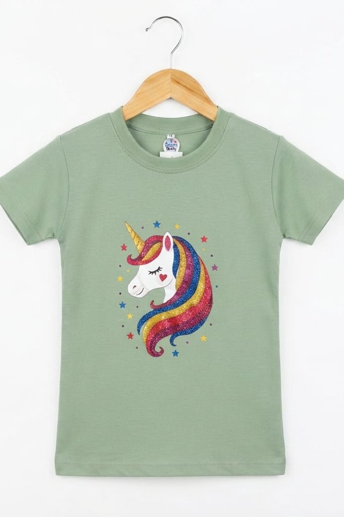 Girls unicorn T-shirt