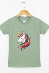 Girls unicorn T-shirt