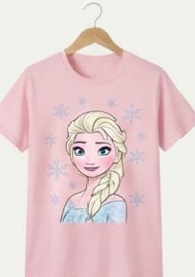 Girls Elsa T-shirt