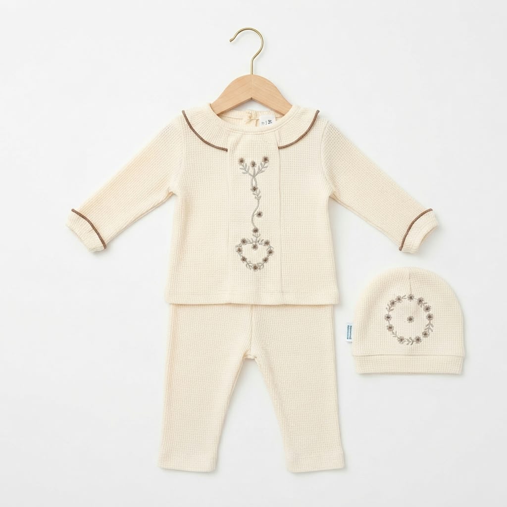 Woolen Embroidered Fashion Dress