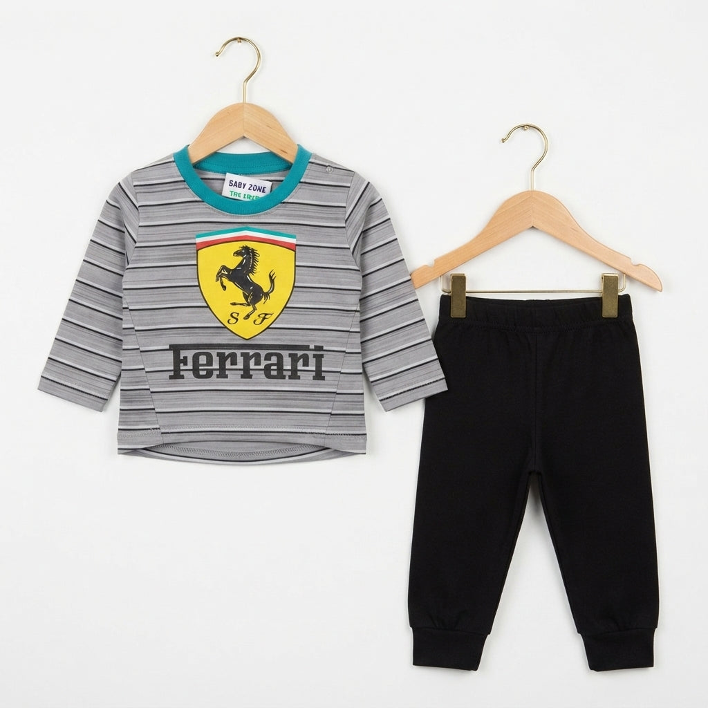 Baby Boys ferrari shirt and pants