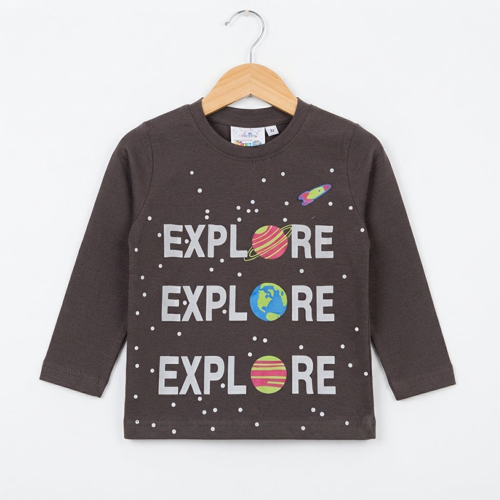 Boys full sleeves shirt
