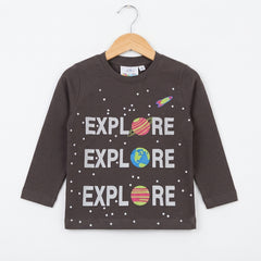 Boys full sleeves shirt