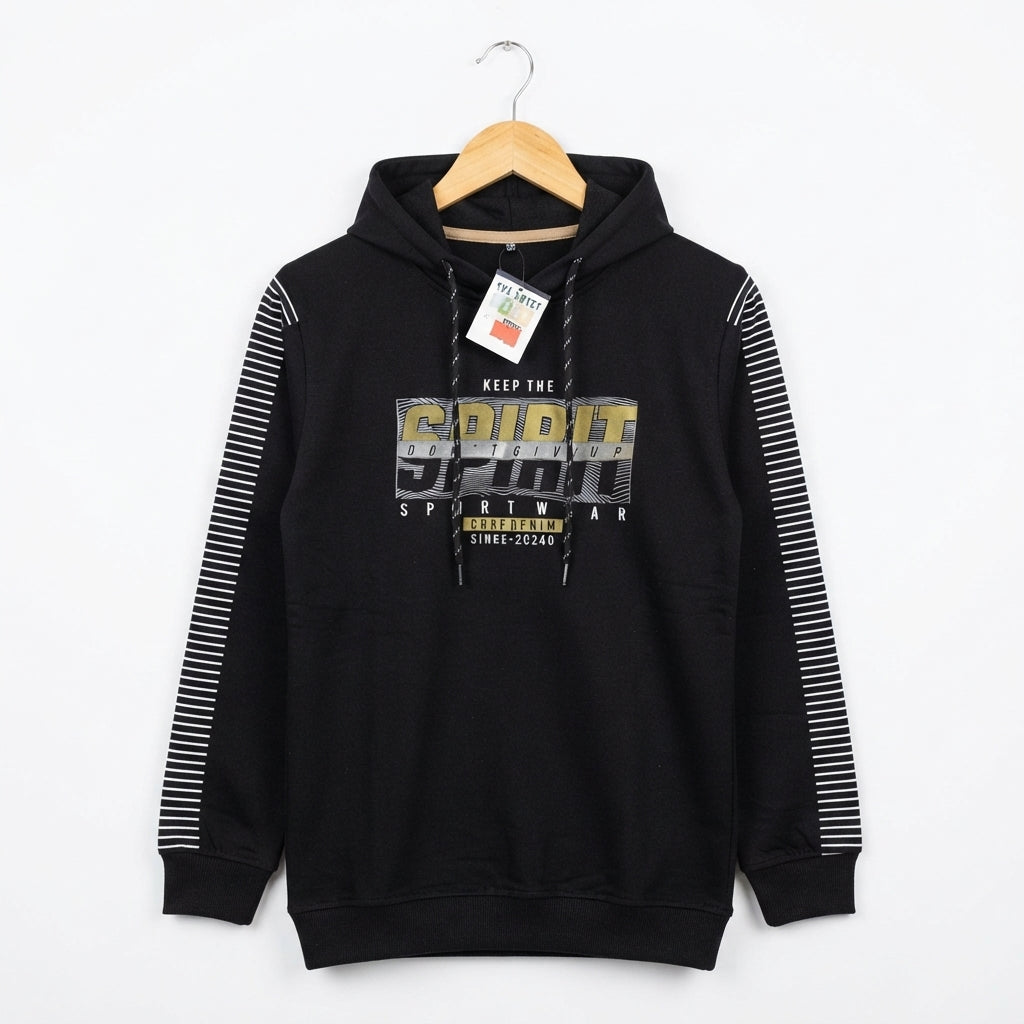 Boys black hoodie