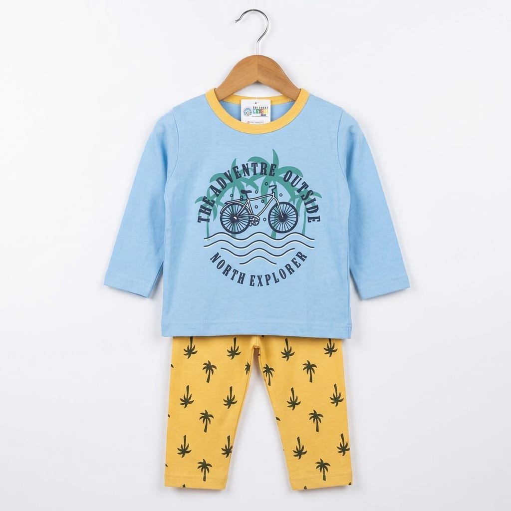 Boys 2 piece night suit